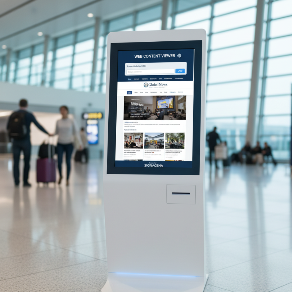 iFrame Widget for Digital Signage: Embed External Web Content Seamlessly