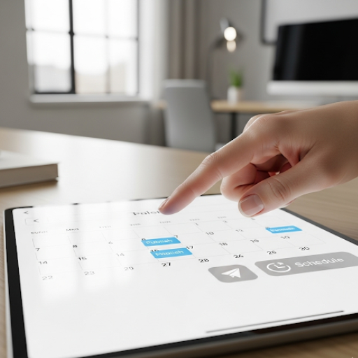 How to Publish and Schedule Content on Digital Displays – Step-by-Step Guide