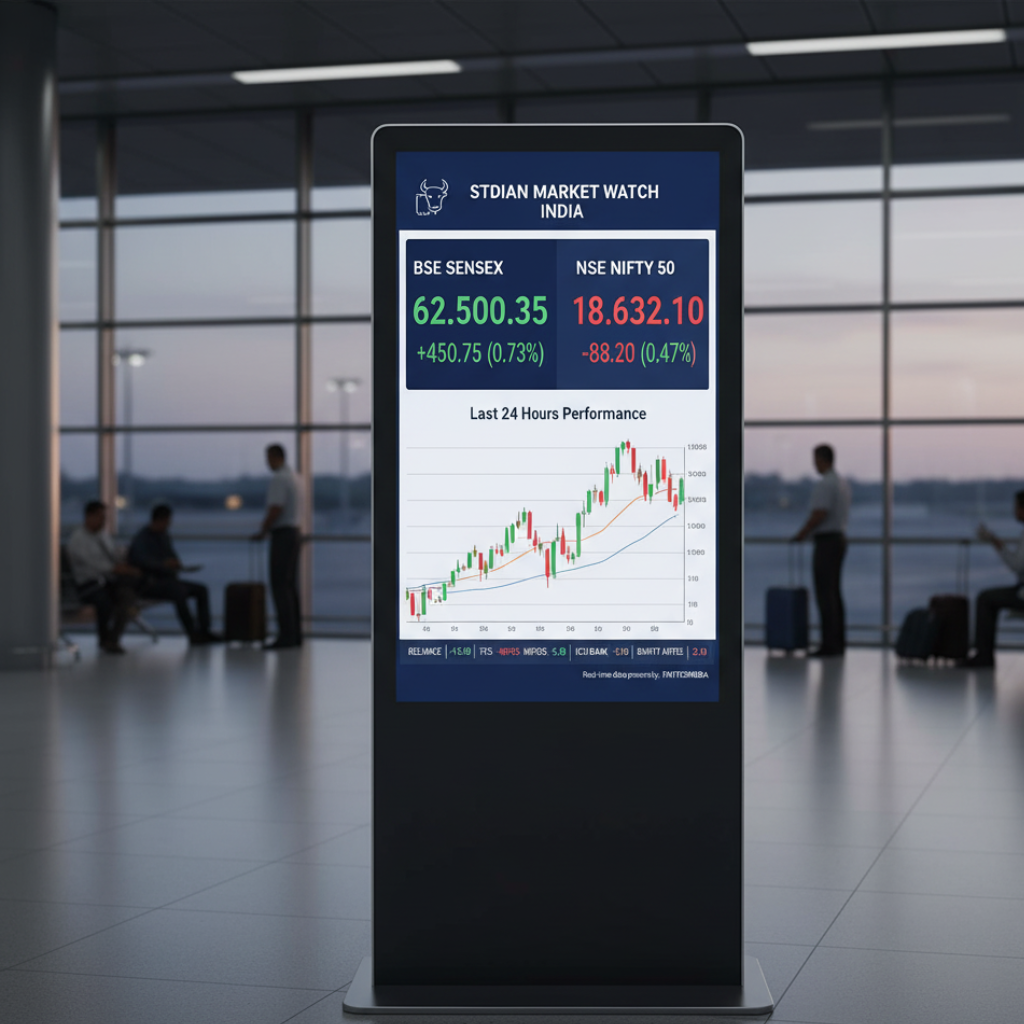 Real-Time Stock Market: Display Live Market Data for Engaging Digital Signage